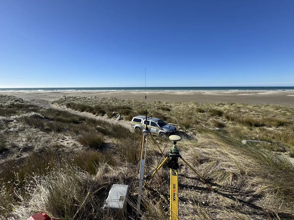 Surveying natural open space land protected by a QEII covenant